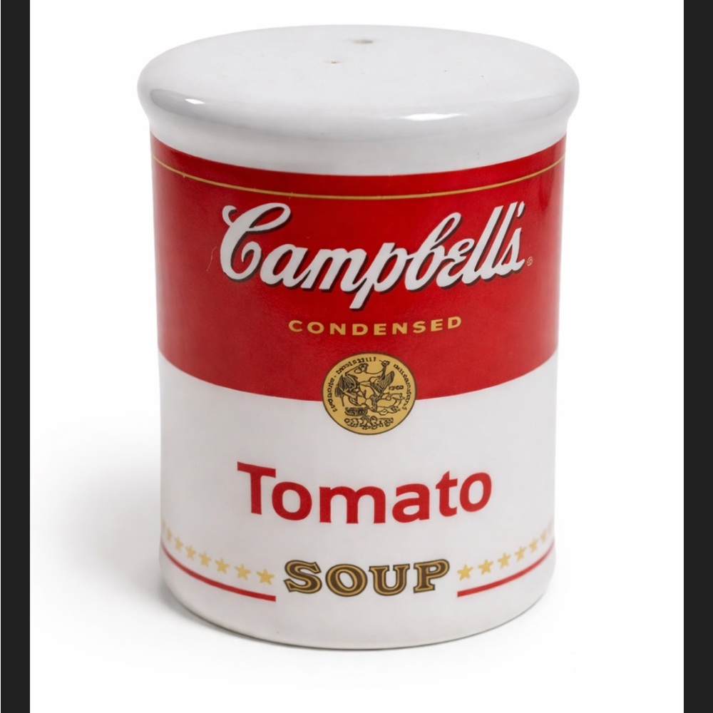 Campbell's Tomato Soup Salt Shaker Vintage